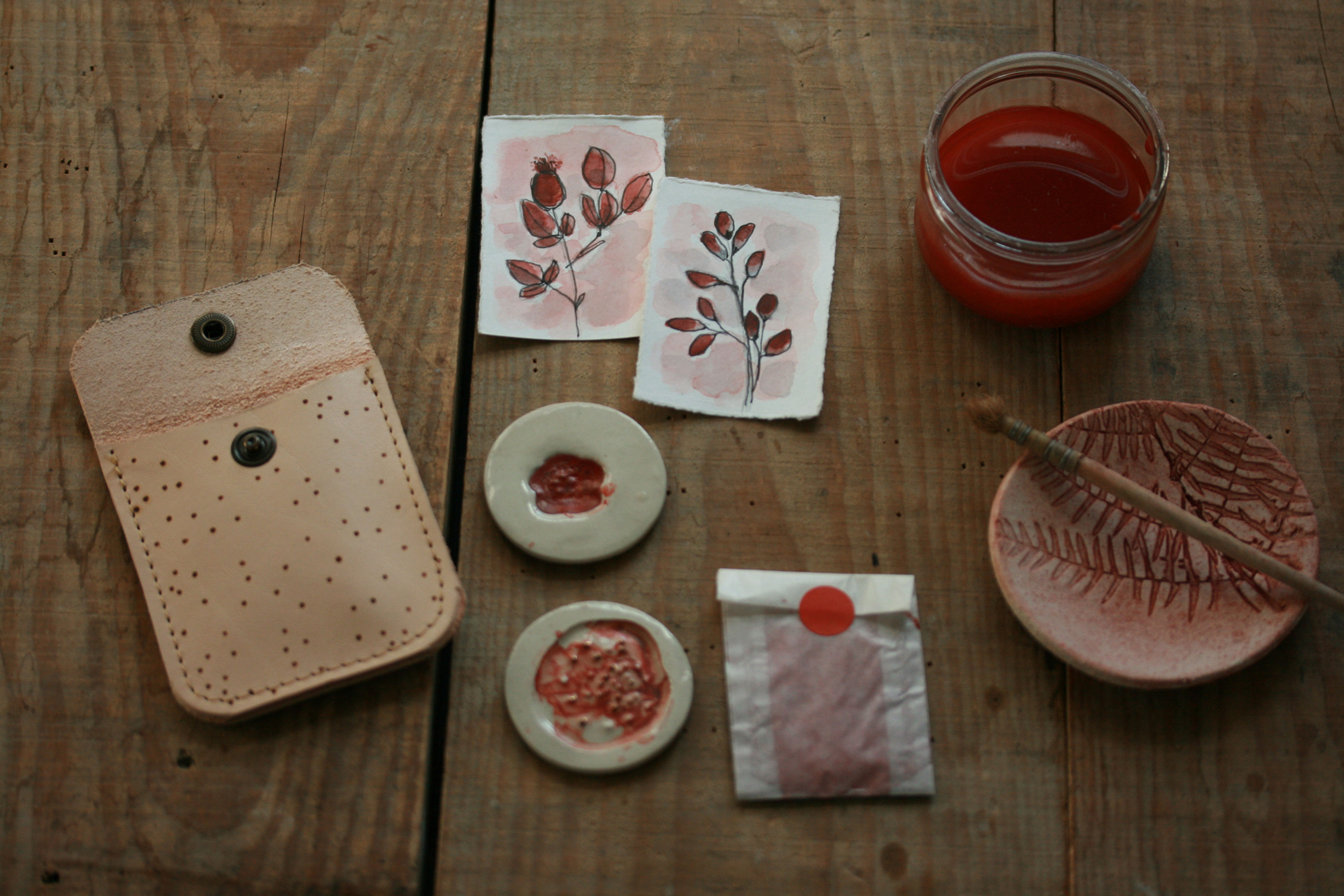 Duo de palette - godet aquarelle nomade