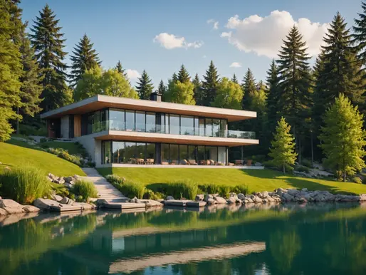 Unveiling the Future: Cutting-Edge Waterfront Home Designs for Luxurious Lake Living