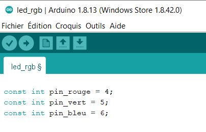 code avant setup branchement rgb led Tutoriel description bibliotheque 2 kit électronique débutant à monter Arduino tutoriel apprendre kit électronique explication meilleur composant