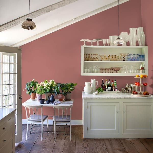 Generally, pink symbolises elegance and sweetness but “Earth Rose” has a deeper shade of pink which represents appreciation and gratitude. This colour is a subdued and saturated pink that carries an oaky undertone. If you want to create a grounded or soft bedroom or find the best paint shade for your home theatre, you can rely on Earth Rose to meet your requirements! Just make sure to couple it with golden tones and dark wood to bring in dimension and contrast.