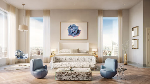 The furniture of the Transitional interior design style has minimalist silhouettes coupled with wooden textures. Pieces that bring together contemporary and traditional design styles are the perfect pick here.