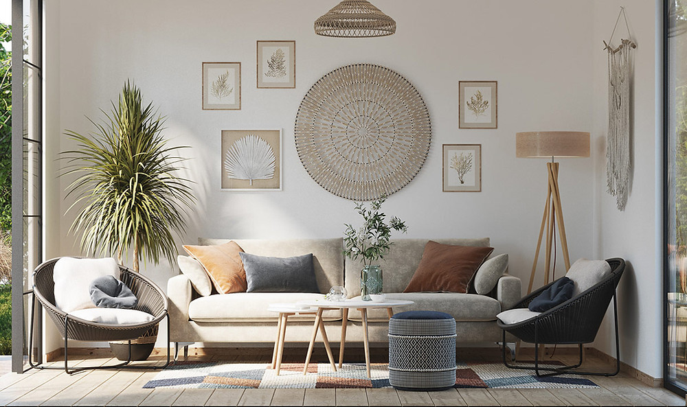 Choosing the right colour palette is one of the most effective ways to ensure cohesion when you’re blending different design styles. Too many colours (and too many styles) can make your space look chaotic. In such a scenario, a limited colour palette helps the space look more connected and put together — even when the styles aren’t.