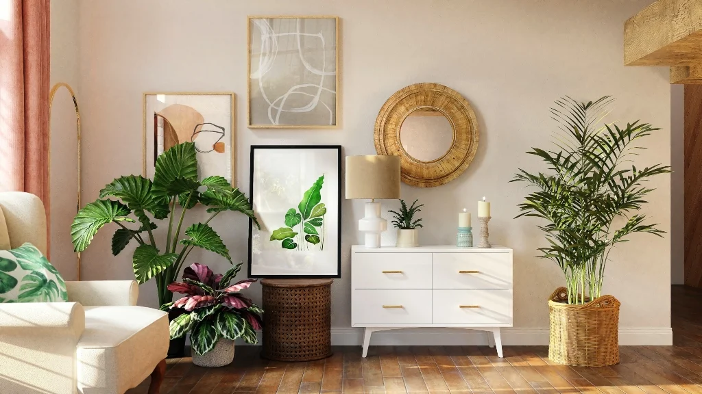 With green design rapidly gaining popularity amongst homeowners and interior designers, trends are shifting away from colours that appear too artificial. Shades that radiate more natural vibes and are gentler on the eyes are becoming common. Examples include hues picked from sunsets and sunrises, beach-y sand tones, and tints of the ocean’s colours. As a result, interiors have started showing a more seamless connection with their outer surroundings. This connection to nature associates interiors with feelings of tranquility, harmony, and hope.