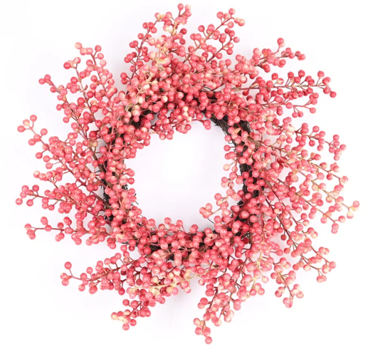 18" Waterproof Berry front door Wreath - From Wayfair