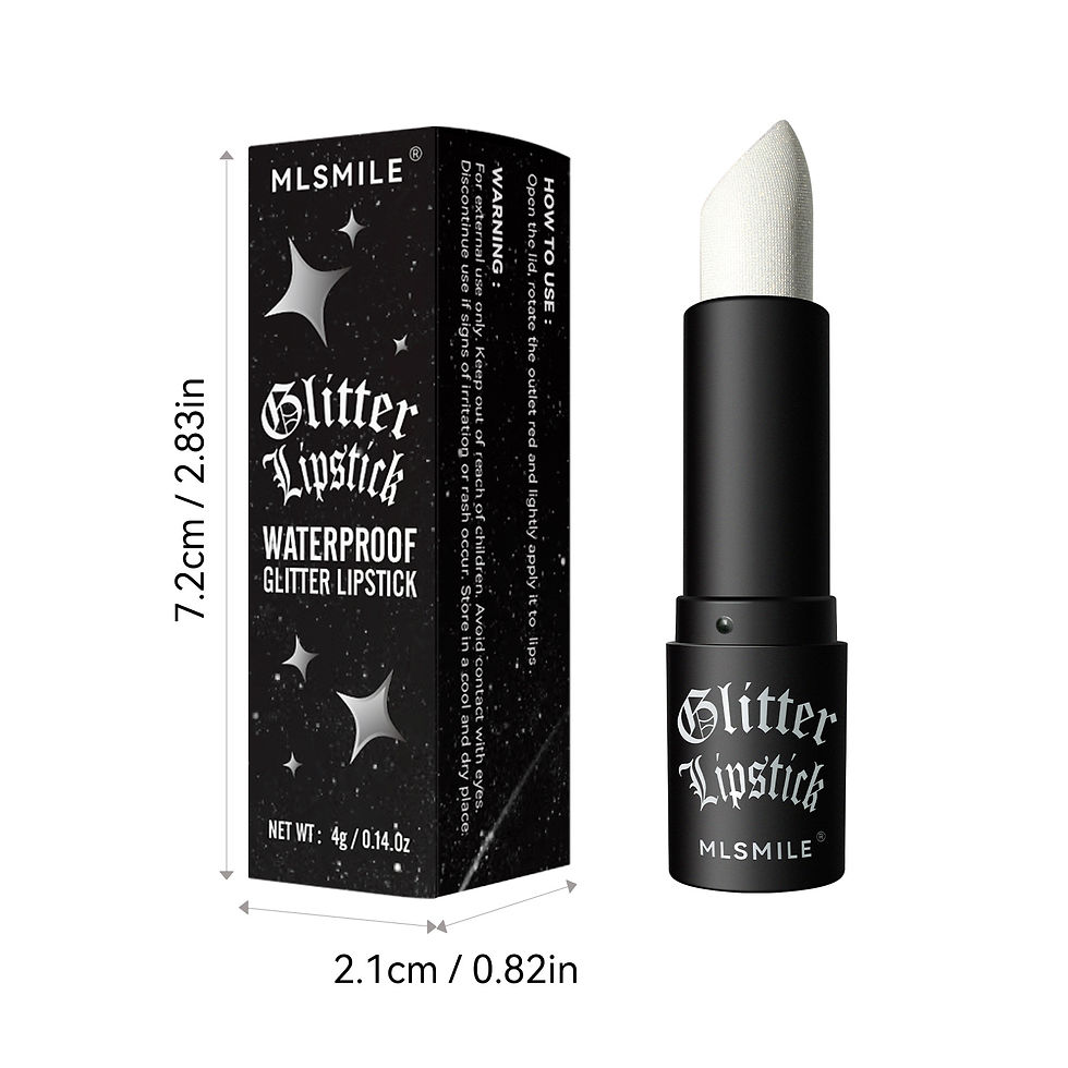 Miniatura: Labial Glitter Metálico con Brillo Diamante – Efecto Perlado, Resistente al Agua