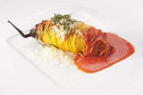 Un cannolo o rosso o bianco