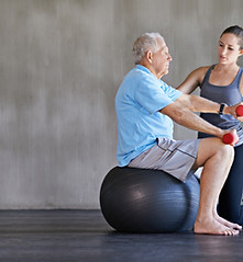 Senior fitness training