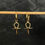 Miniaturbild: Ankh Hoop Earrings