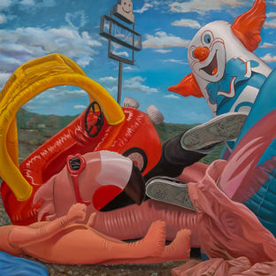 Jesus Lopez, Montage  Exhibtion at at TBN Projects | The Big New 