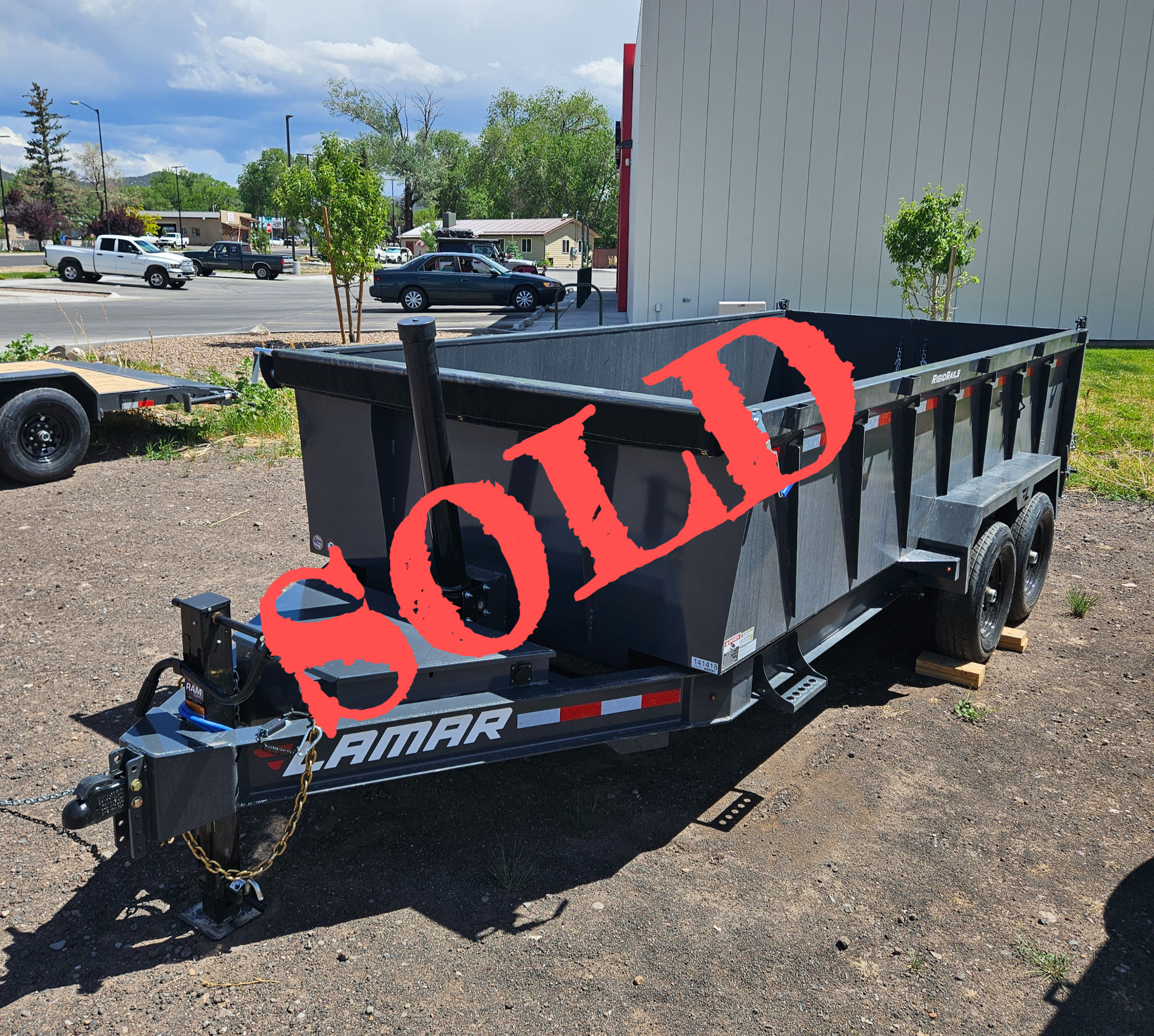 83" X 16' DT - 14K Telescopic Dump Trailer