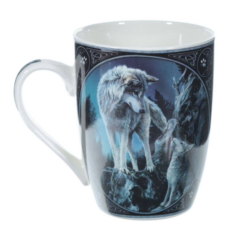 Miniaturbild: Lisa Parker Porzellan-Tasse Guidance Wolf