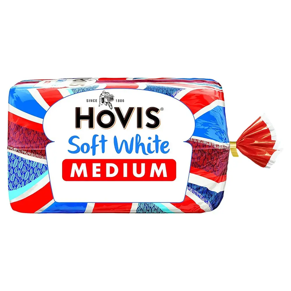 Hovis Soft White Medium Bread, 800g Pack