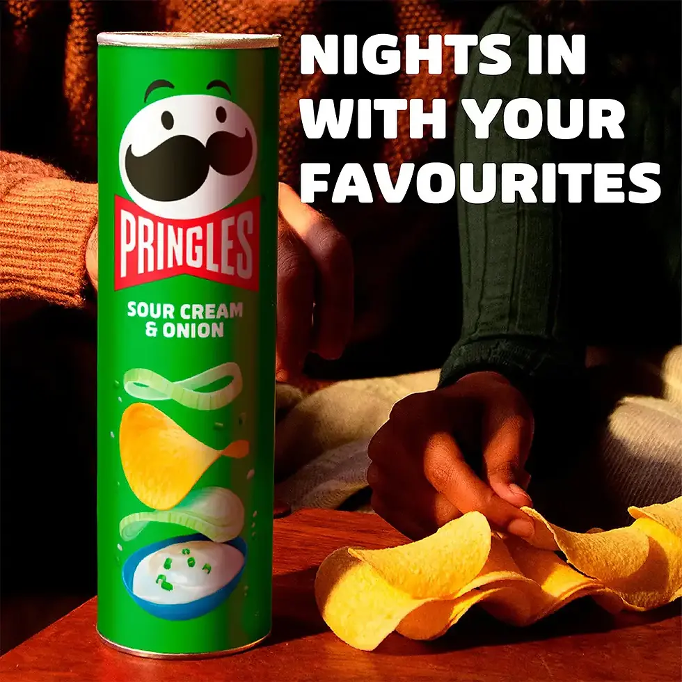 Thumbnail: Friends Enjoying Pringles Sour Cream & Onion Crisps