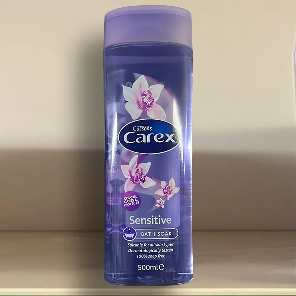 Thumbnail: Carex Sensitive Bath Soak, 500ml Bottle