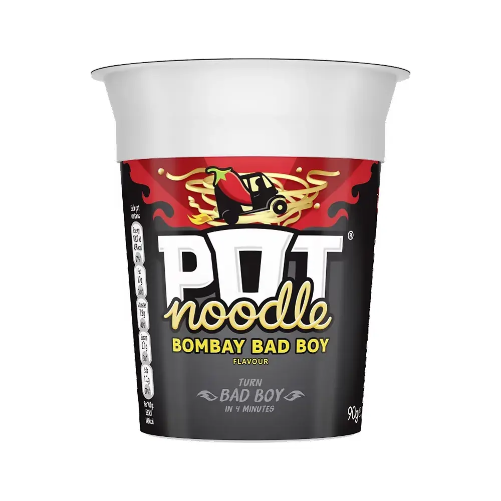 Pot Noodle Bombay Bad Boy Instant Noodles, 90g Pack