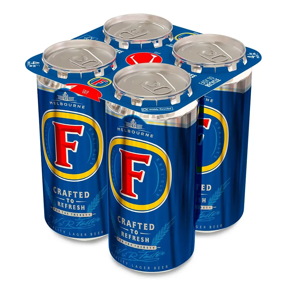 Thumbnail: Foster's Lager Beer 4 x 440ml