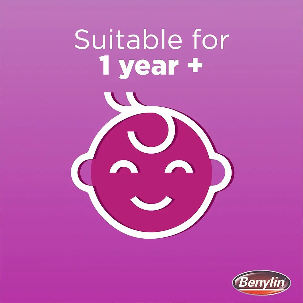 Thumbnail: Benylin Children's Dry Cough & Sore Throat Syrup - Suitable for 1 Year+