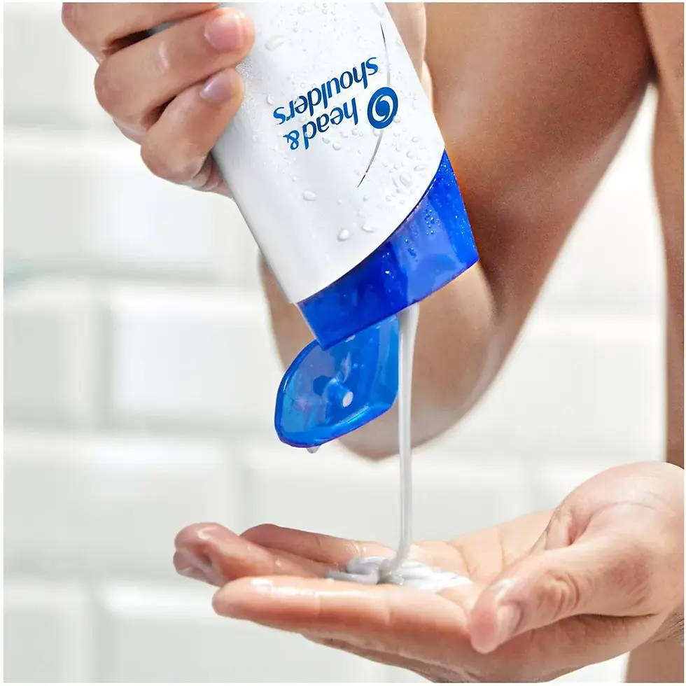 Thumbnail: A Person Pouring Head & Shoulders Shampoo from the Bottle