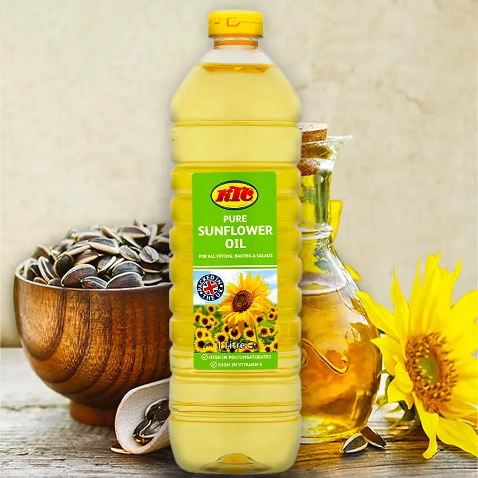 Thumbnail: KTC Pure Sunflower Oil Bottle on the Table