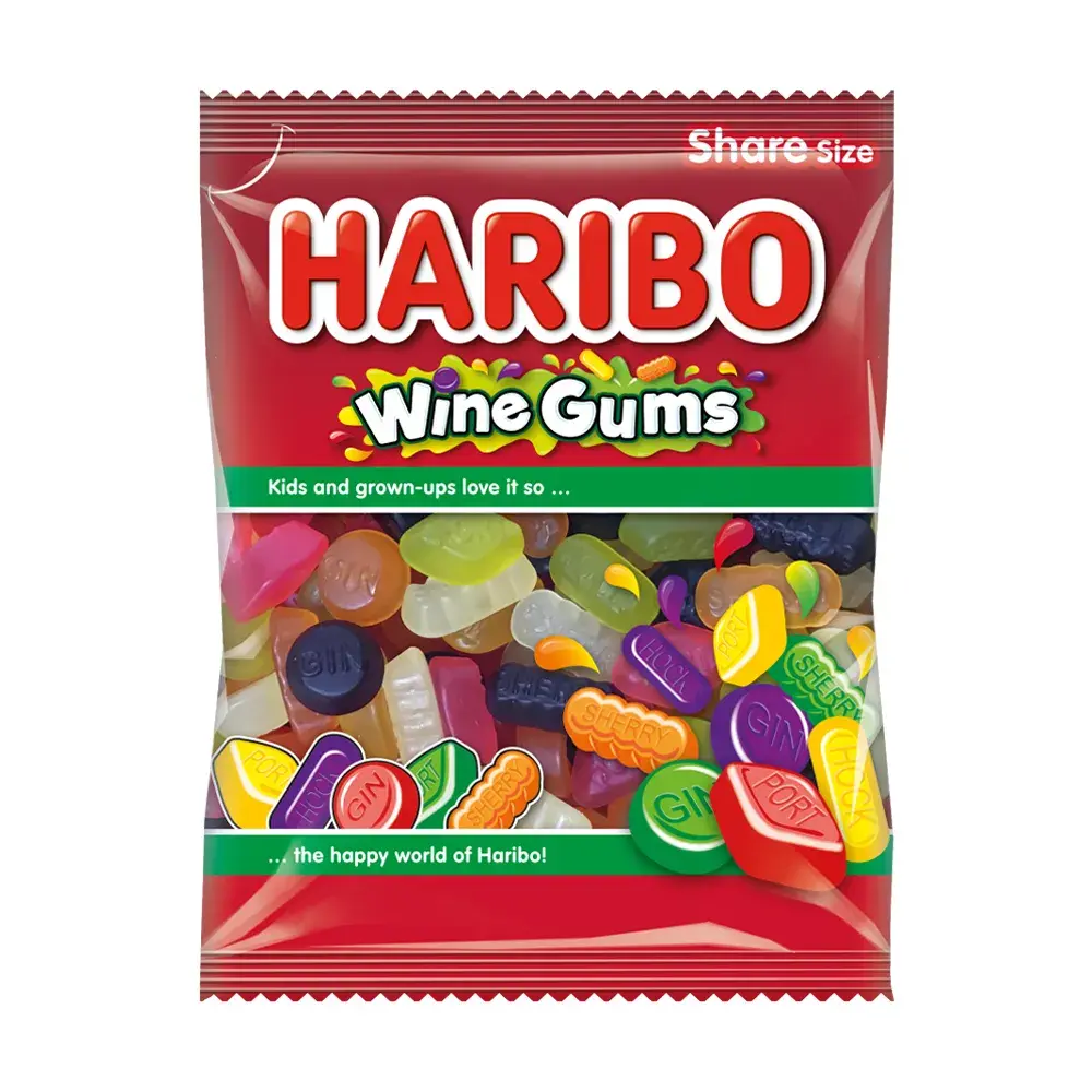 Haribo Wine Gums, 140g Pack