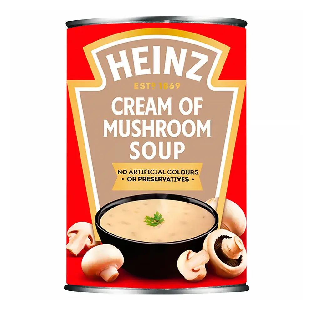Heinz Cream Of Mushroom Soup, 400g Can