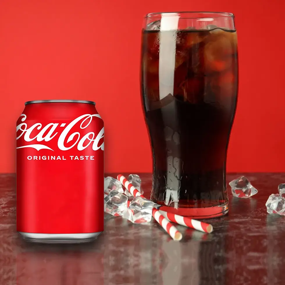 Thumbnail: Coca-Cola Original Taste x 330ml Can on the Table