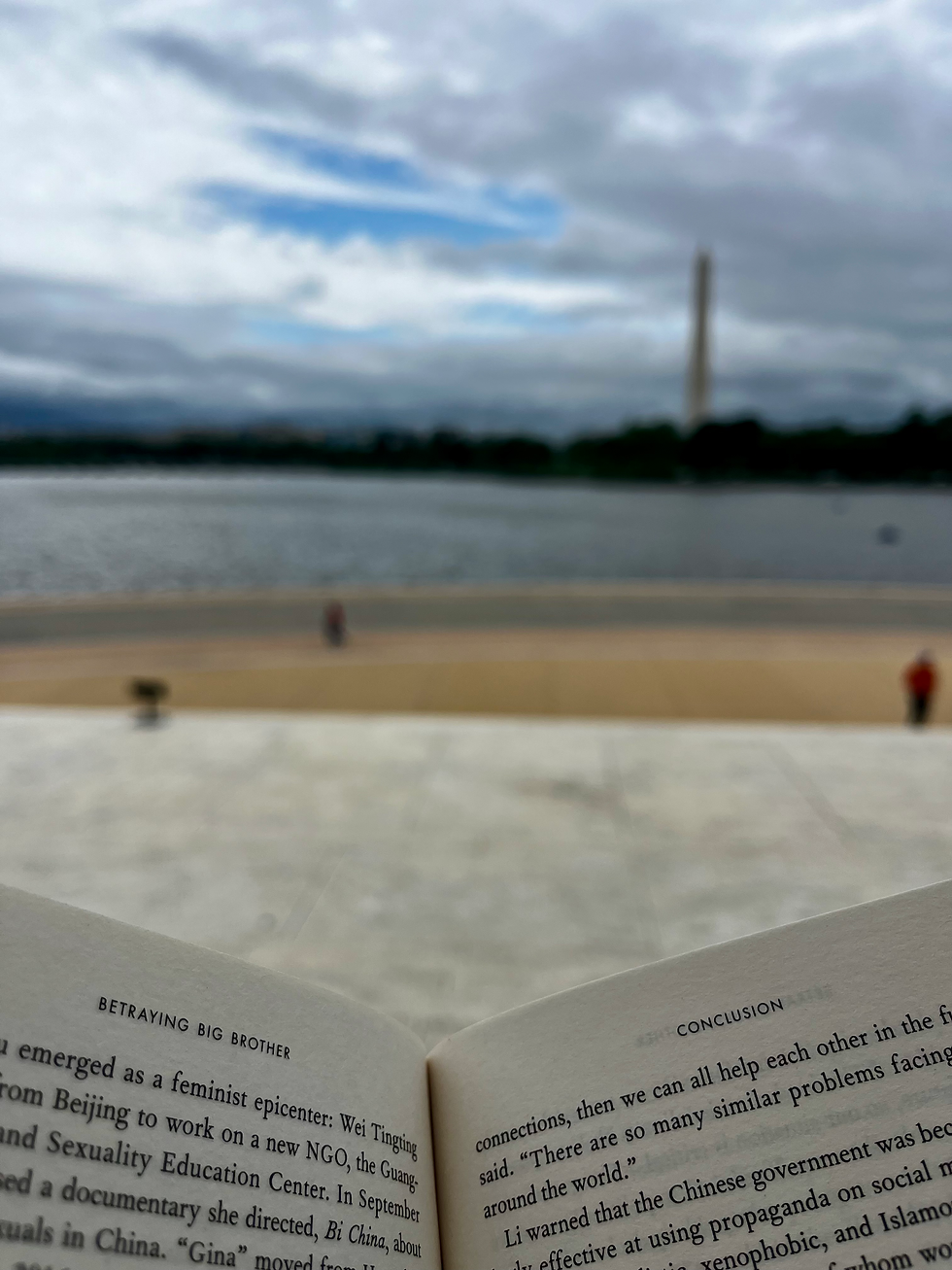 views from the Jefferson Memorial