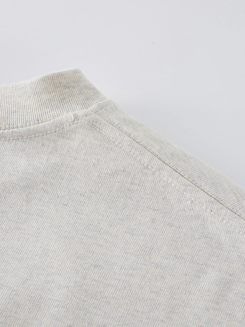 Thumbnail: Streetwear Unisex 425G Heavyweight Solid Color Drop Shoulder Loose T-shirt