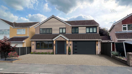 A detached property renovation in Swindon, UK