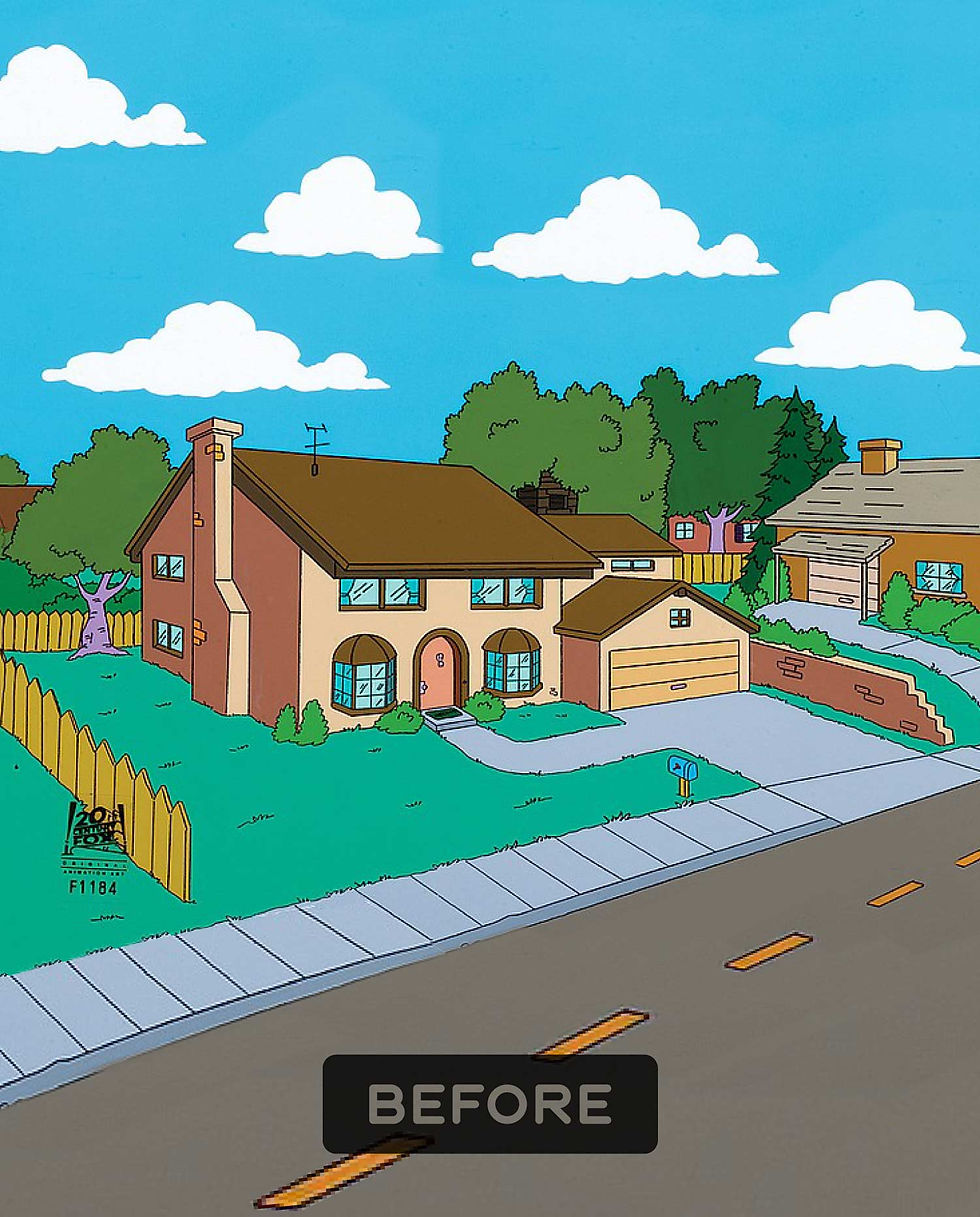 If the Simpsons renovated....