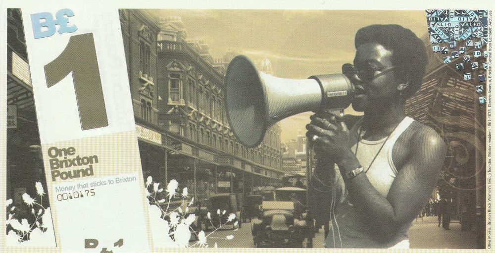 Brixton 2009 set of 4 notes