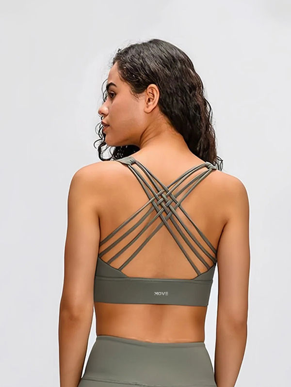 Thumbnail: Sports Bras with Cross Back