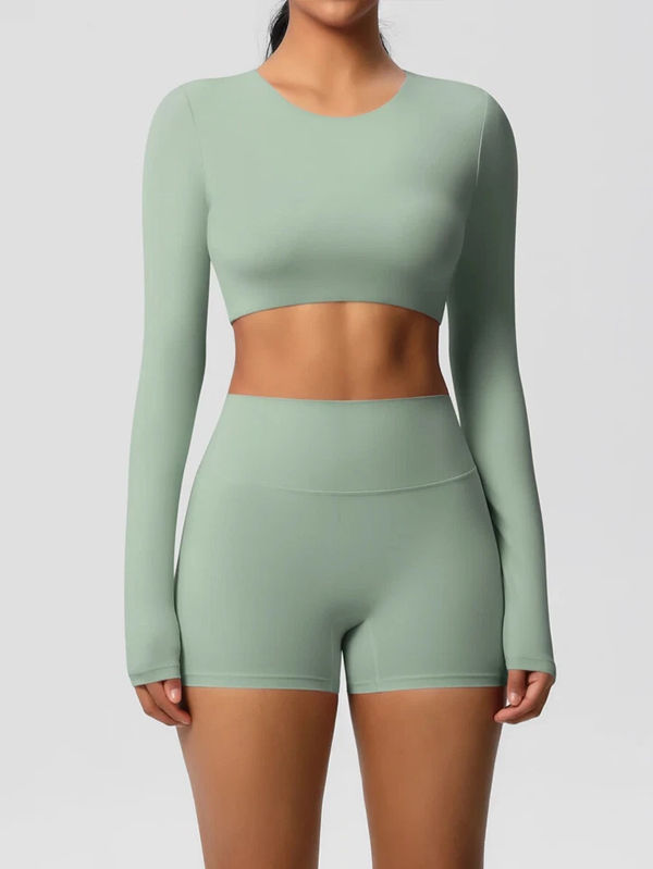 Thumbnail: Long Sleeve Sports Bra