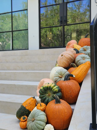 front porch pumpkins