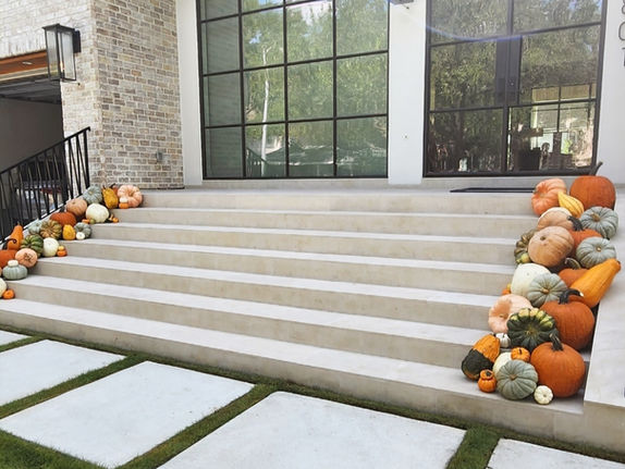 front porch pumpkins