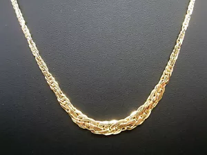Collana a maglia mod. COBRA lung. cm.45 larga 7mm.in oro giallo 18 kt.(750)