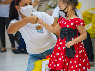 UNAS realiza campanha de natal e leva solidariedade a quase 5 mil crianças