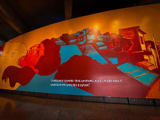 SESC Ipiranga produz painel em homenagem a favela de Heliópolis