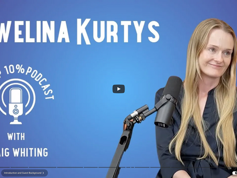 Ewelina Kurtys interviewed on The Top 10% Podcast about neuroscience, entrepreneurship and career development