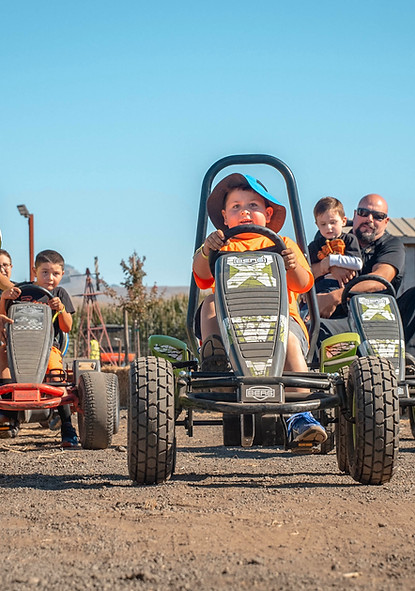kids racing 4 wheelers