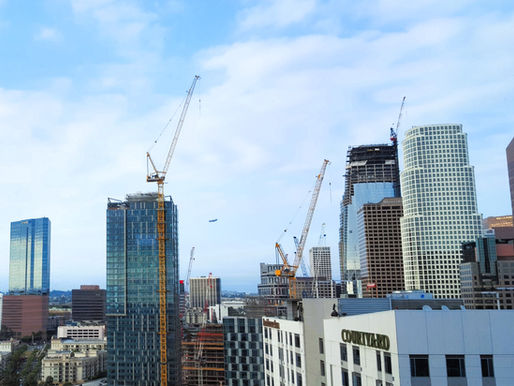Downtown Los Angeles Under Construction