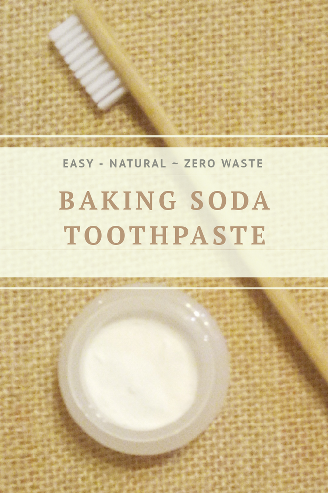 DIY Baking Soda Toothpaste