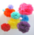 Tissue Paper Pom Poms
