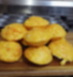 Mini Cheese Muffins cooling off