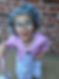 child dressed as 100 year old person for 100 days of school