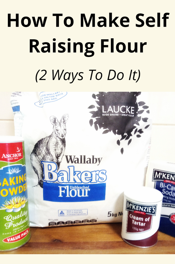 How to Make Self Raising Flour (2 Ways To Do It)