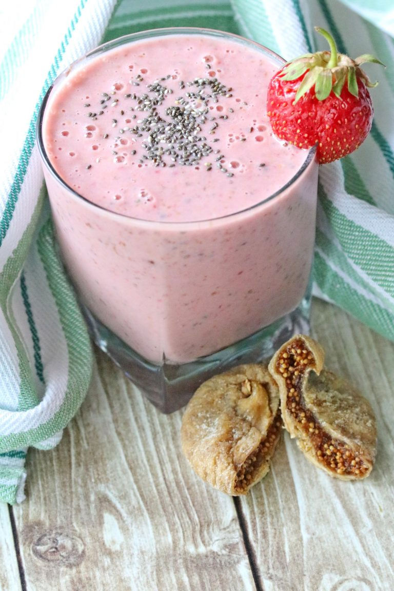 strawberry fig smoothie