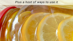 Citrus Infused Vinegar and How To Use It