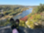 Overlooking the river