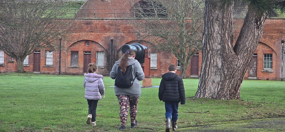 Poppy, Hedgehog and Kyron head off to plant clues for their Scavenger Hunt